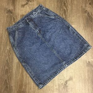 Vintage Paul Harris Design Jean Skirt